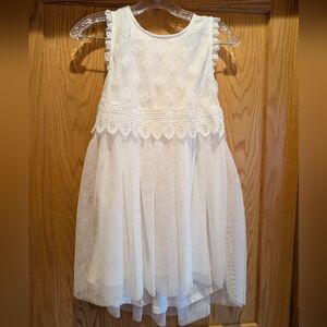 btween white lace dress (girls)